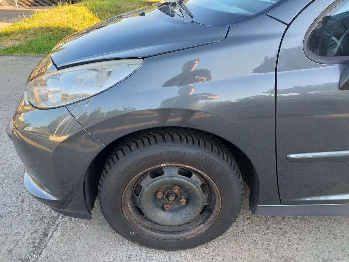 Peugeot 207SW original Kotflügel vorn links KTP Grau Shark Bj.2008